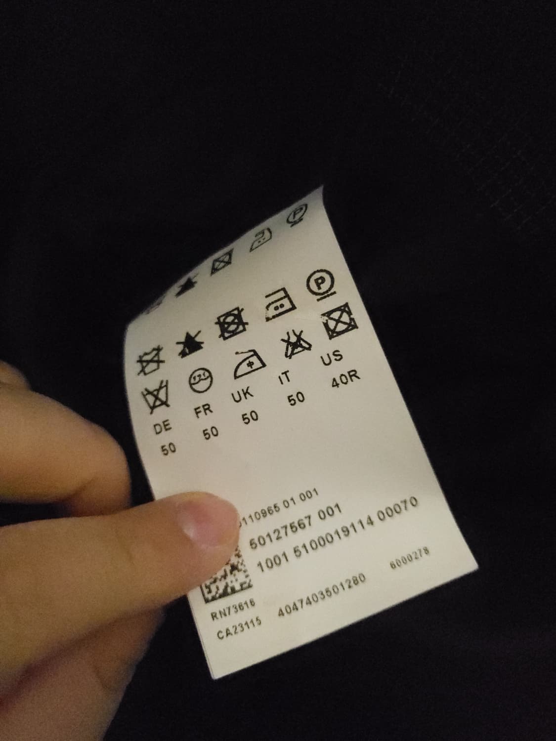 휴고보스 남성용 모직 체크 패턴 블레이저 L 상품이미지5