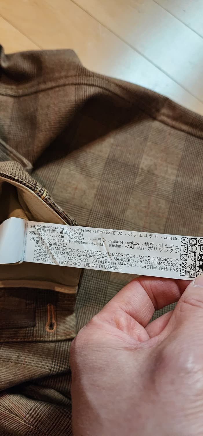 자라맨 스튜디오 와이드팬츠 33인치(42) 상품이미지5