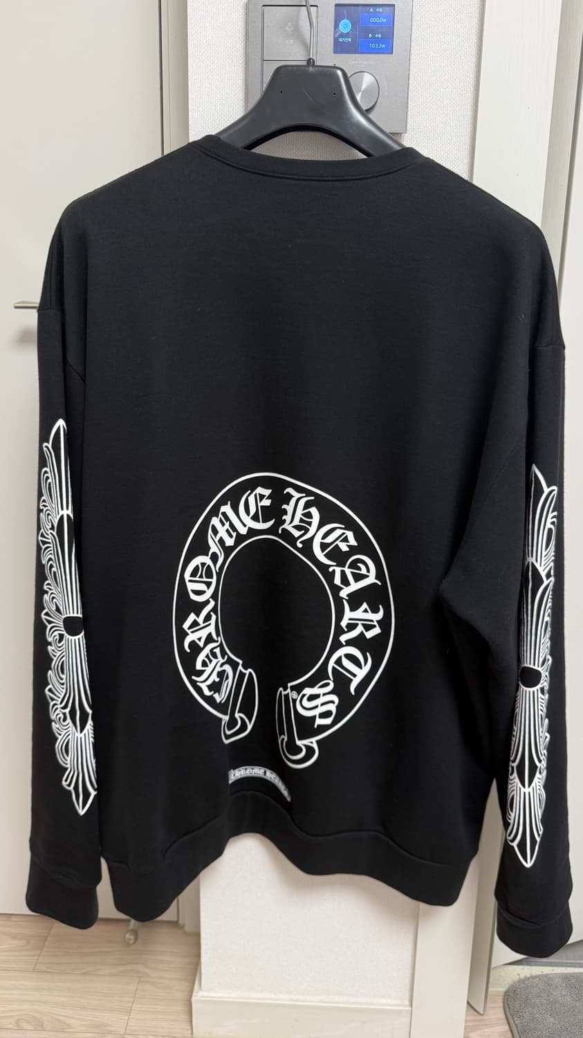 [XL] 크롬하츠 홀스슈 맨투맨 블랙 상품이미지5