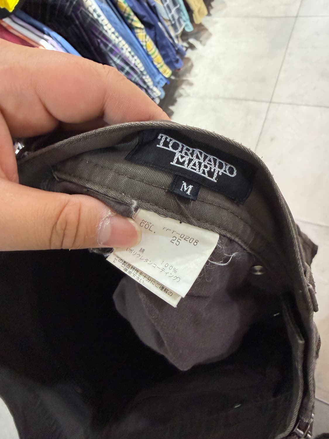 Tornado mart 토네이도 마트 버튼 디테일 팬츠  상품이미지10