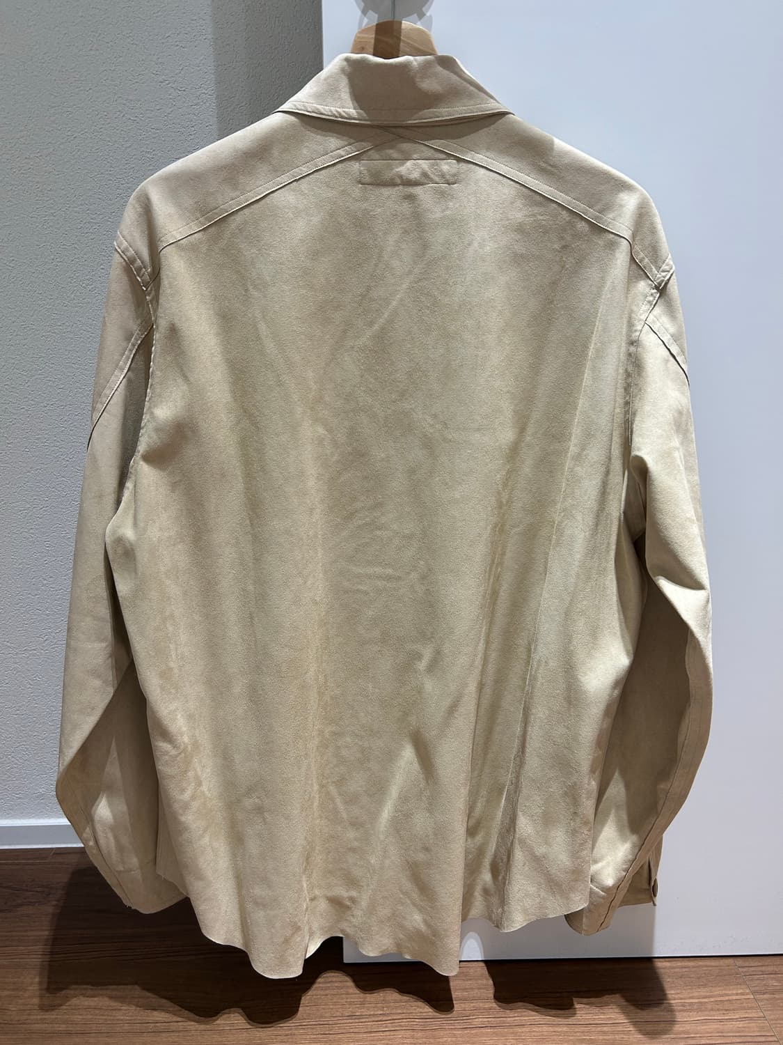 하버색 스웨이드셔츠 상품이미지2