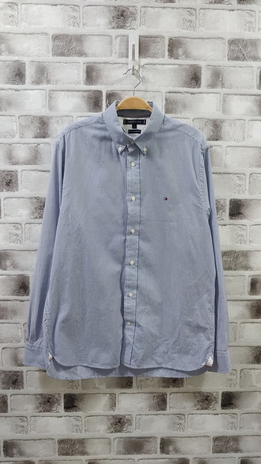 95 타미 스트라이프 셔츠 M 742 상품이미지1