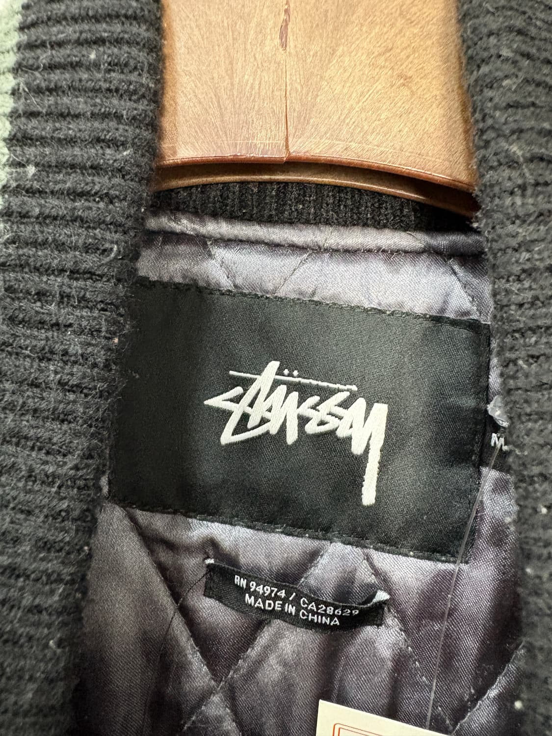 스투시 빅S 레터맨 바시티 자켓 A3618 상품이미지6