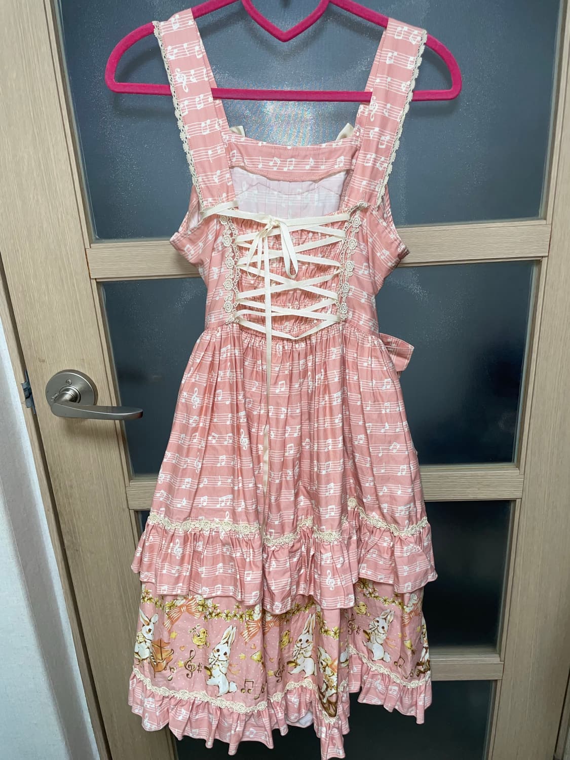 바디라인 음표토끼 로리타 점스카 jsk 상품이미지5