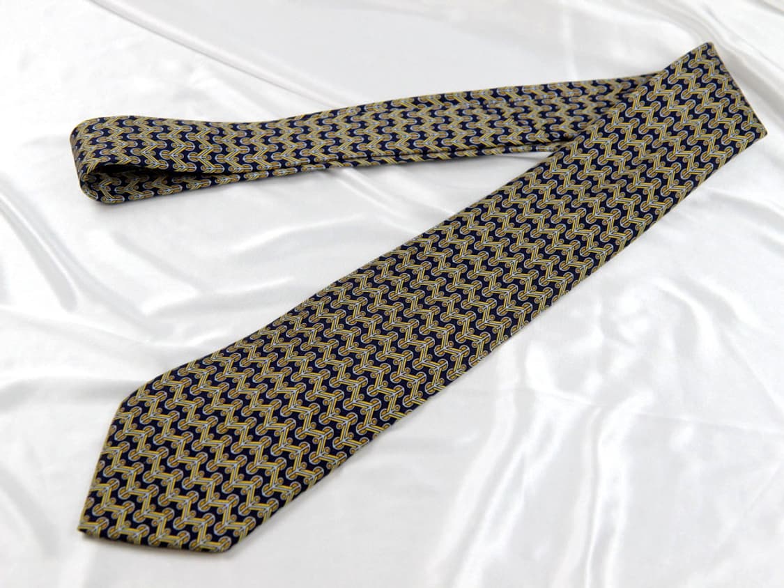 에르메스 8.4cm S등급 남자 명품 넥타이 상품이미지4