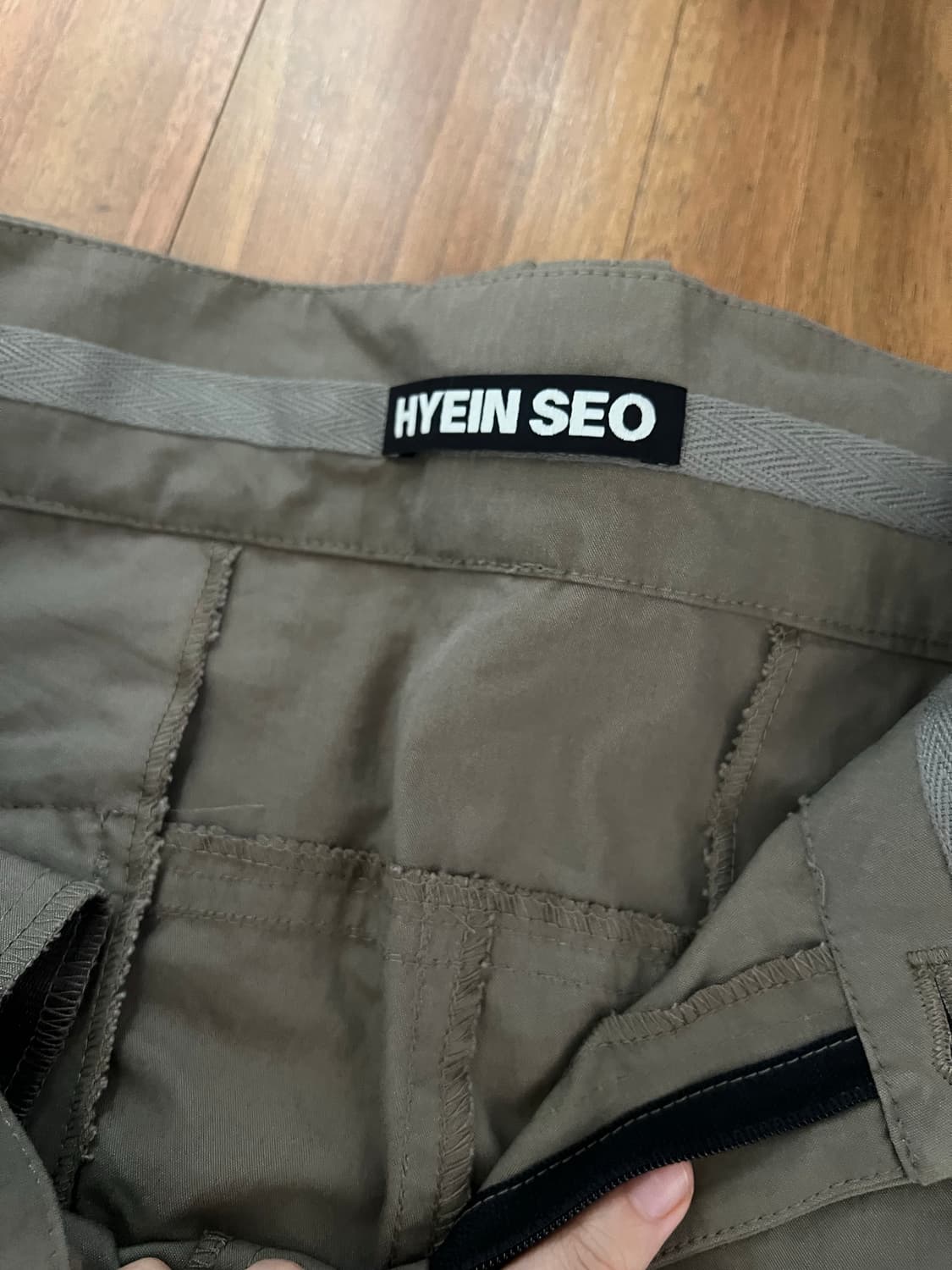 혜인서 벤티드 트라우저 새상품 3 상품이미지6