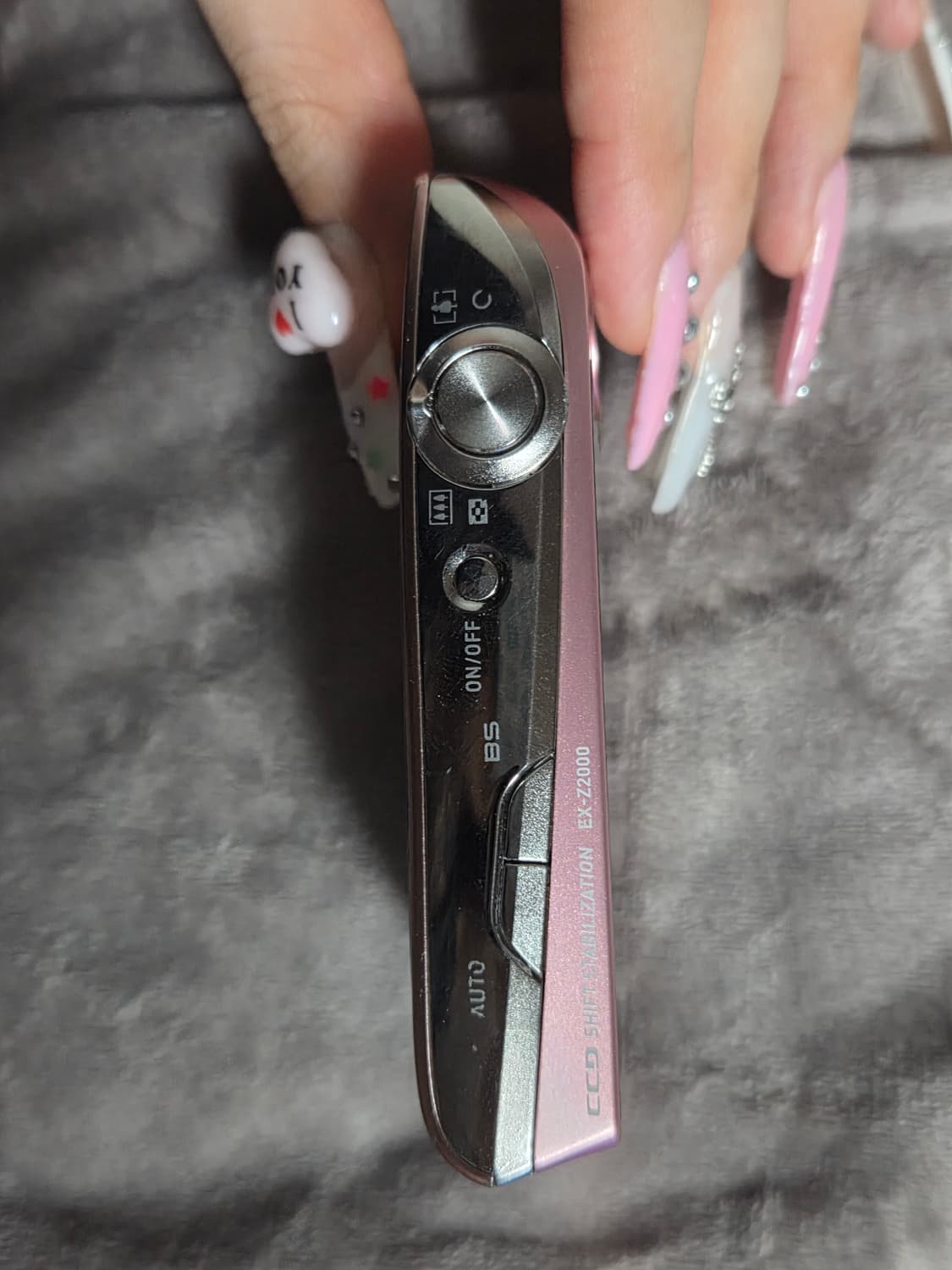 카시오 엑슬림 z2000 핑크 작례O 상품이미지3