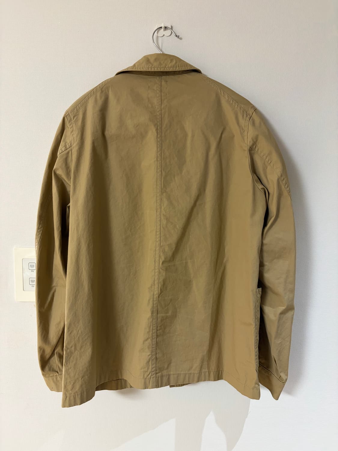 단톤 라운드칼라 워크자켓 상품이미지2