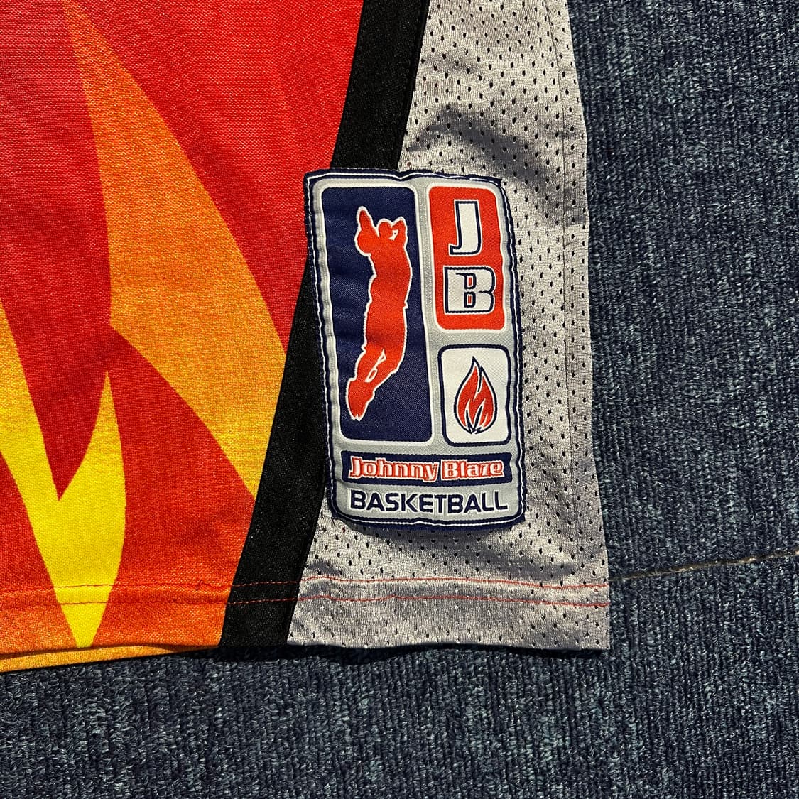 빈티지 90s Johnny Blaze 플레임 저지 상품이미지5
