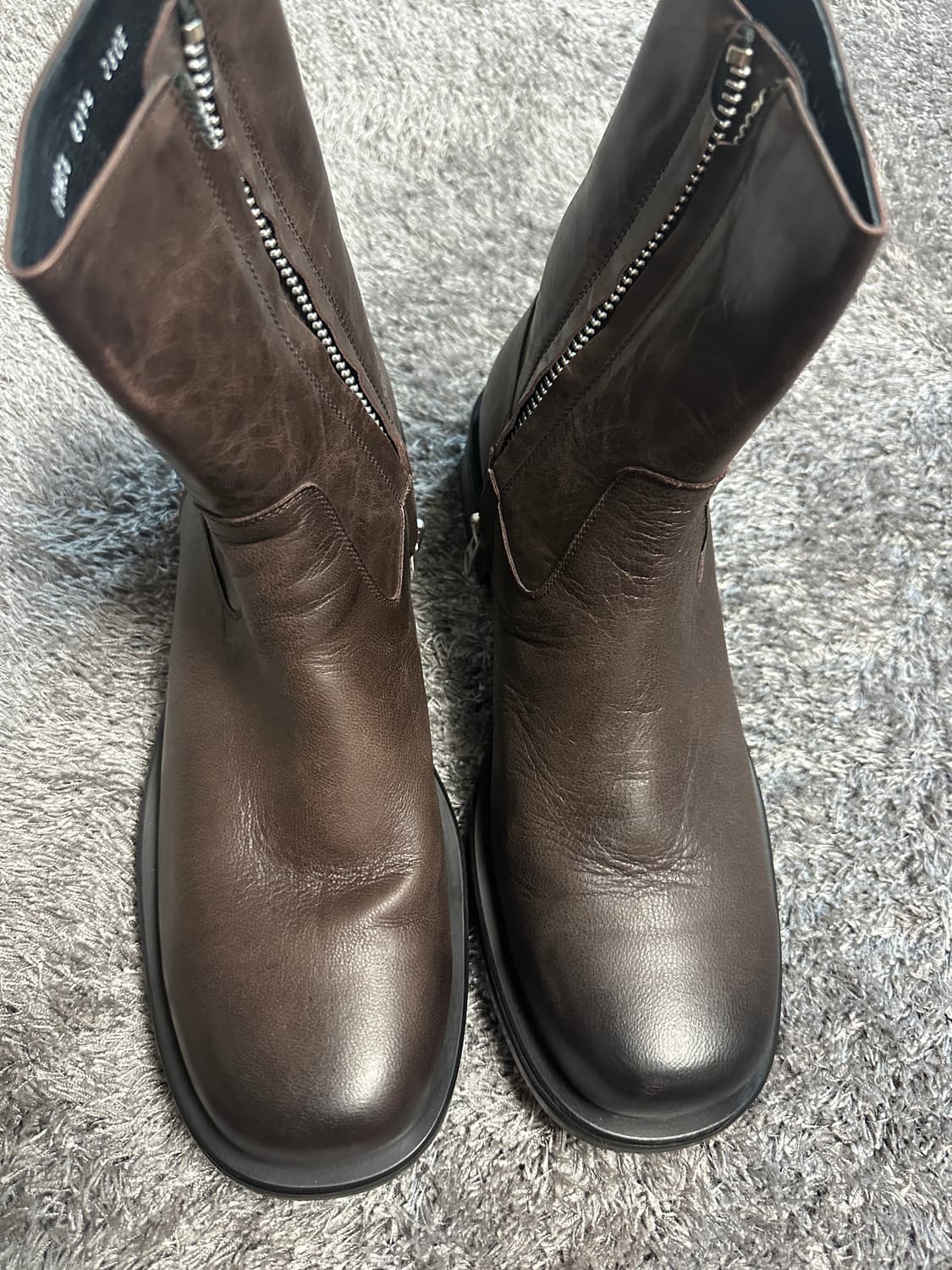 메모러블 mmrb 크랙 부츠 브라운 280 사이즈 상품이미지2