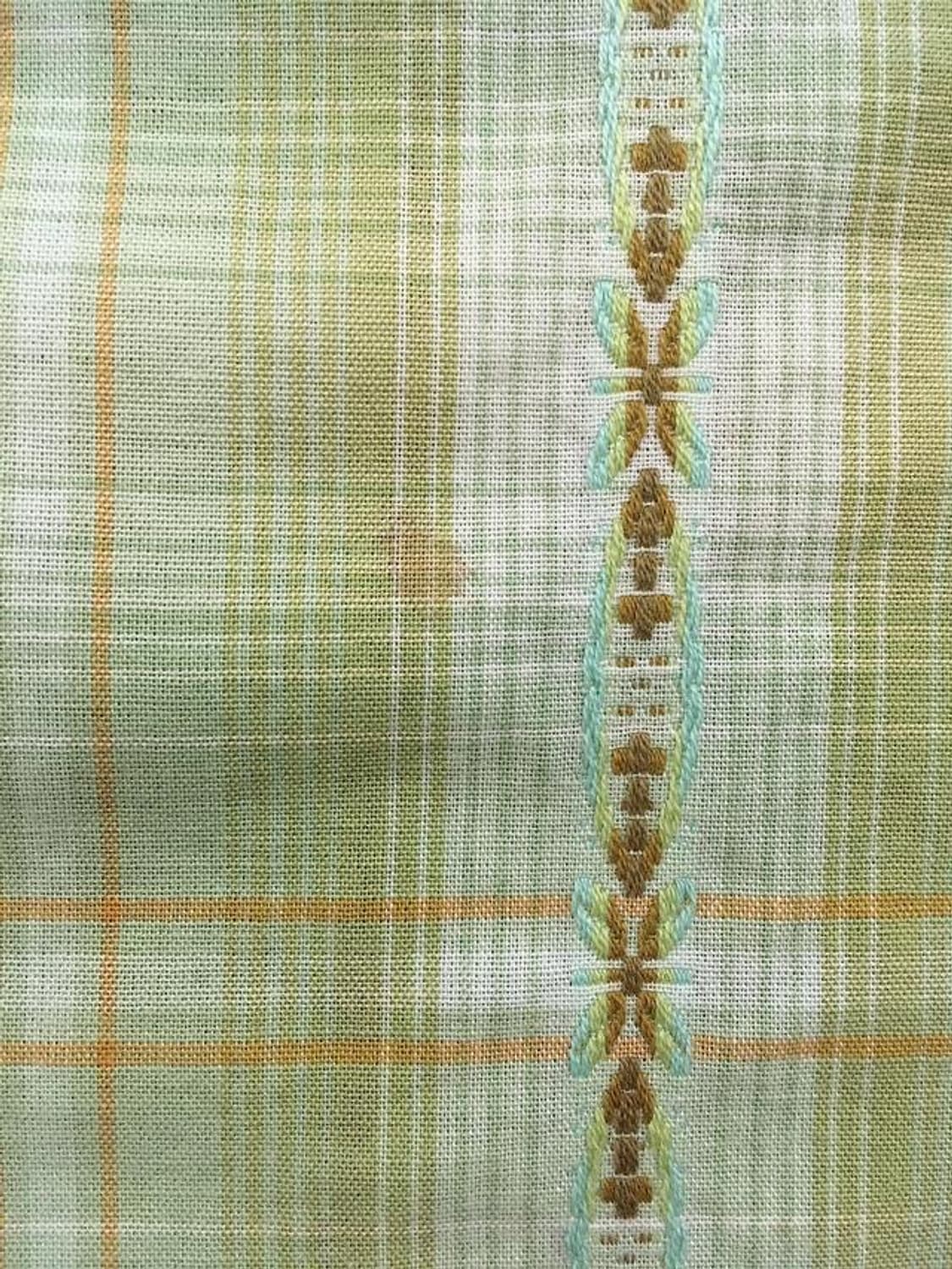 90s Ethnic Pearl snap western shirts 상품이미지6
