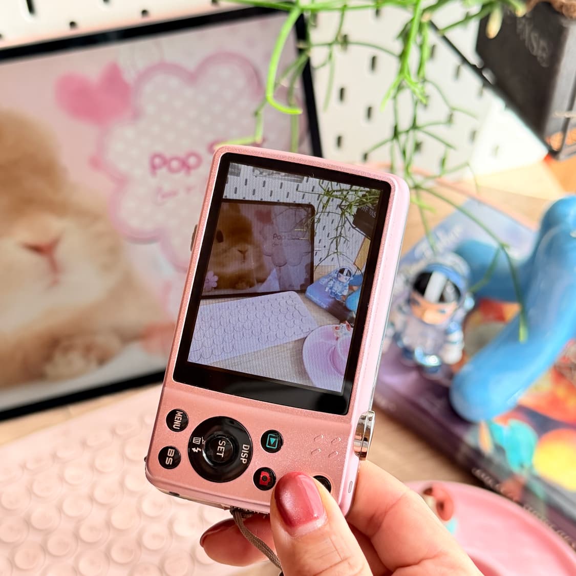 🎀스테이시 아이사 채영 픽🎀 카시오 엑슬림 EX-Z550 핑크디카 상품이미지9