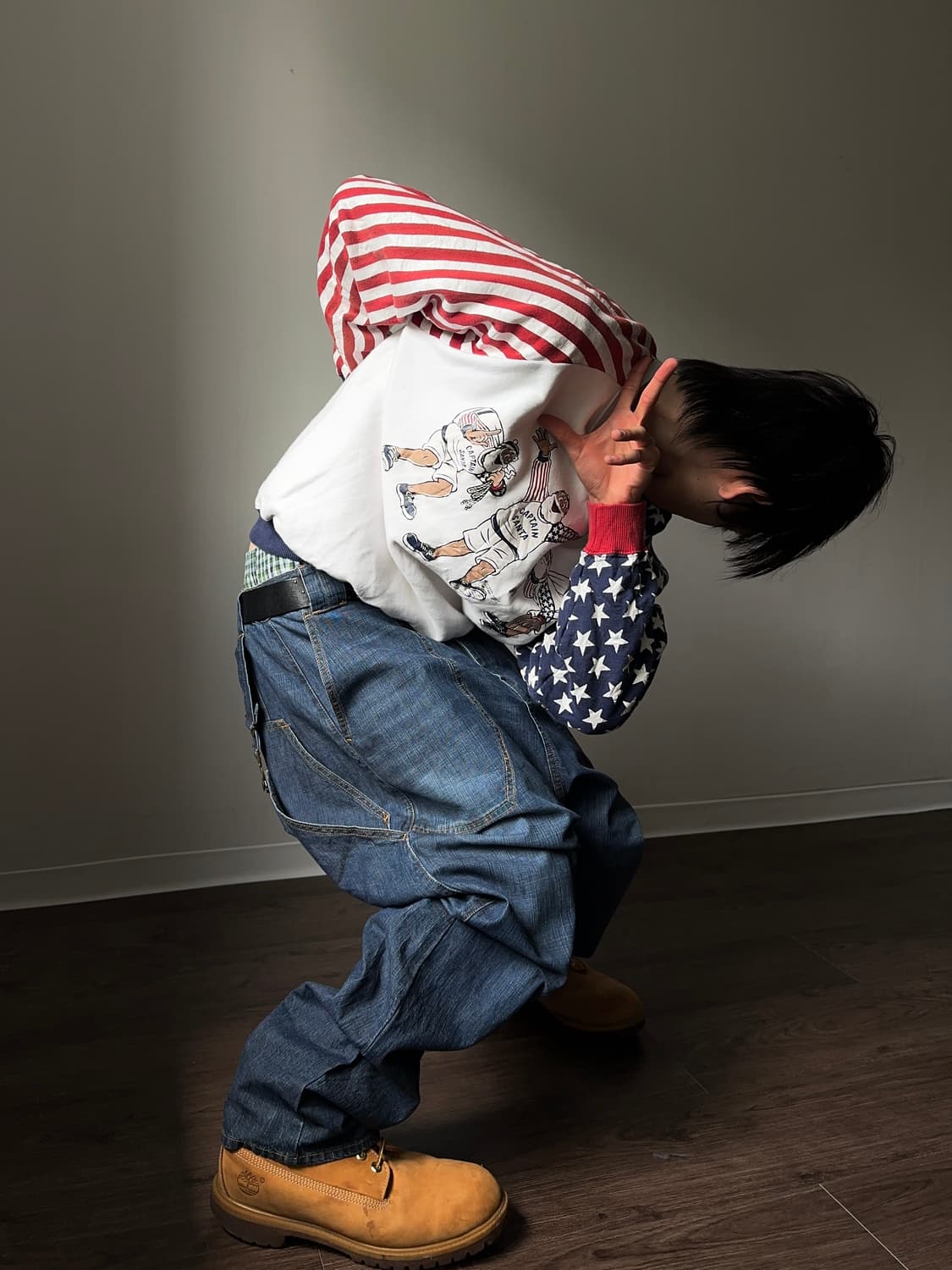Scolar 백 하렘 워크 데님팬츠 상품이미지2