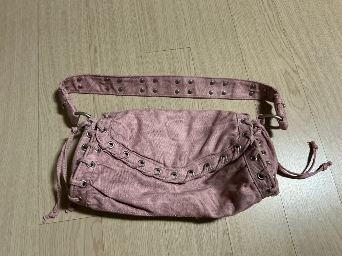 자라 핑크 숄더백 상품이미지1