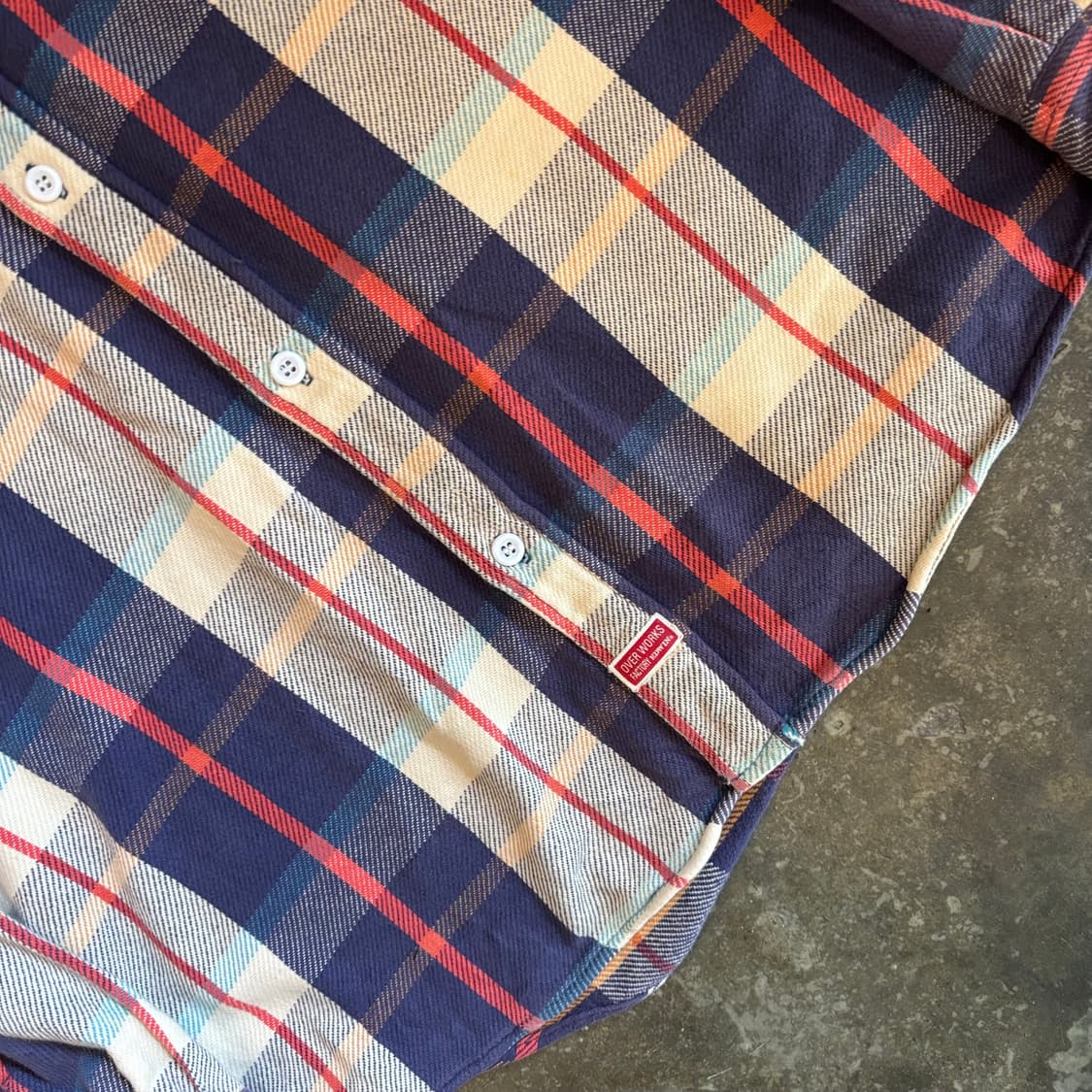 에드윈 헤비코튼 플란넬 체크셔츠  상품이미지6