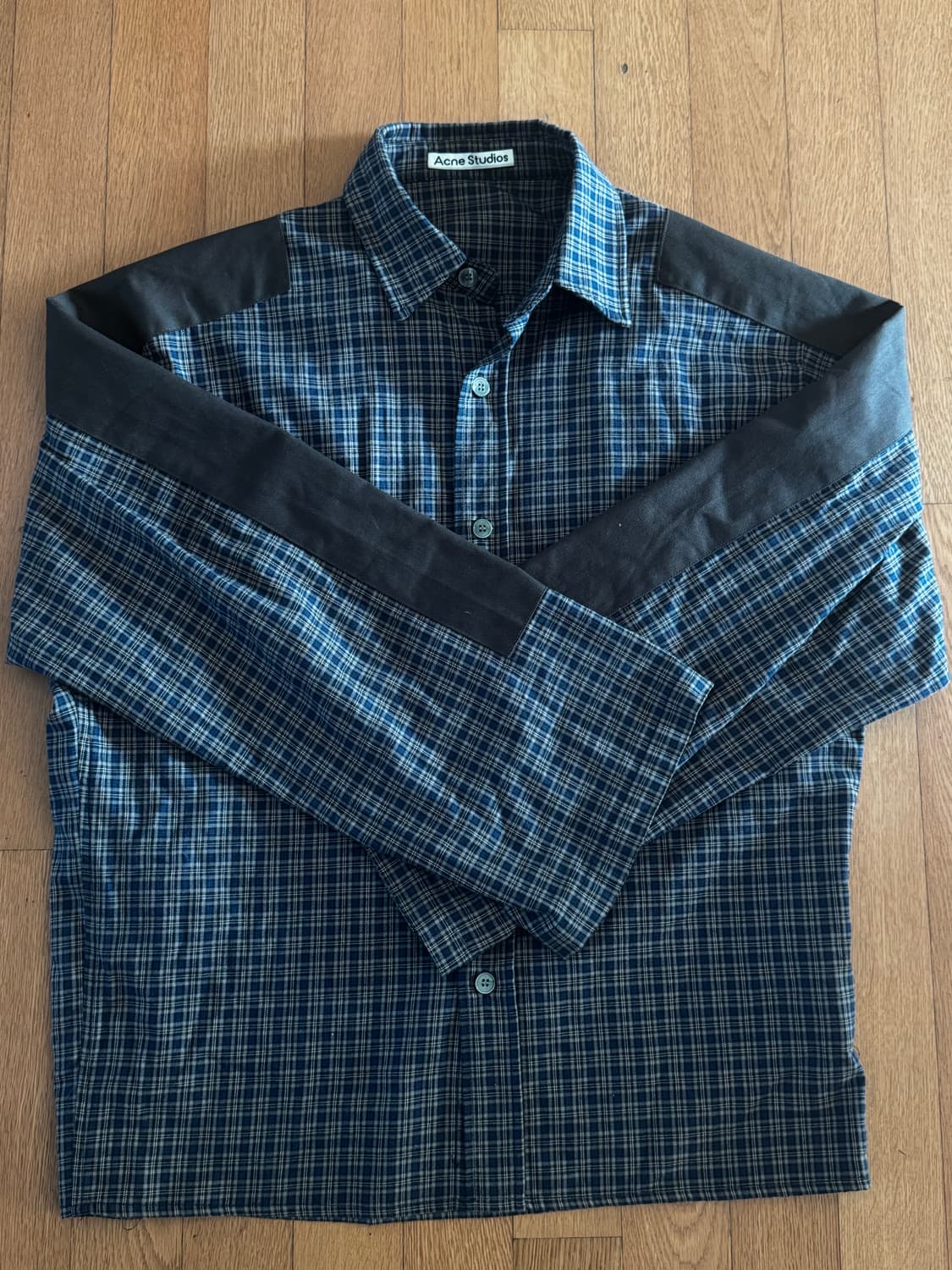 아크네스튜디오 체크 버튼업 셔츠 상품이미지1