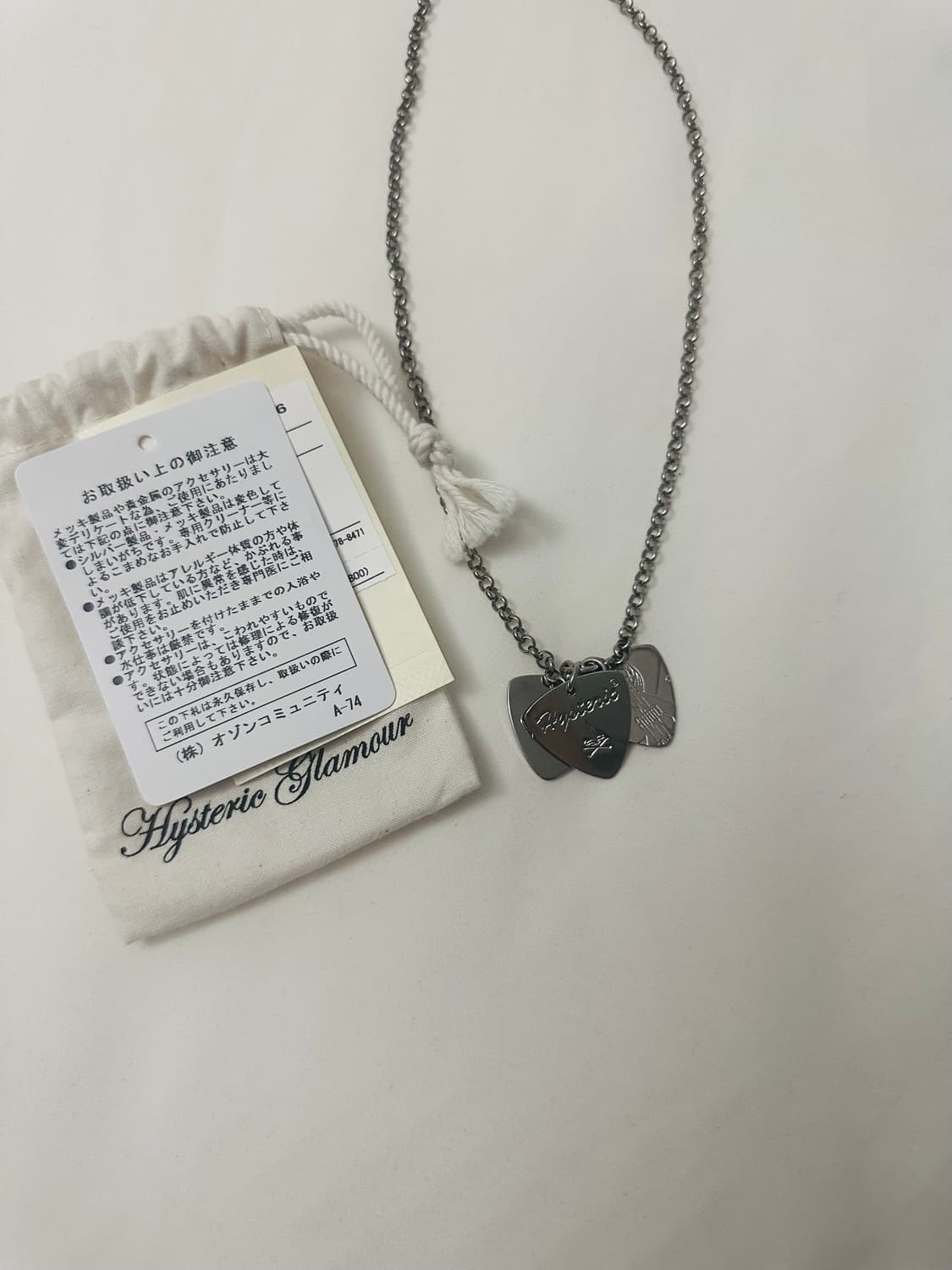 히스테릭글래머 피크 목걸이 상품이미지1