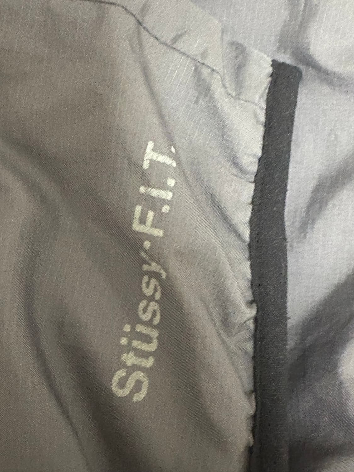 90‘s 스투시 피트니스 플리스&나일론 리버시블 자켓 상품이미지5