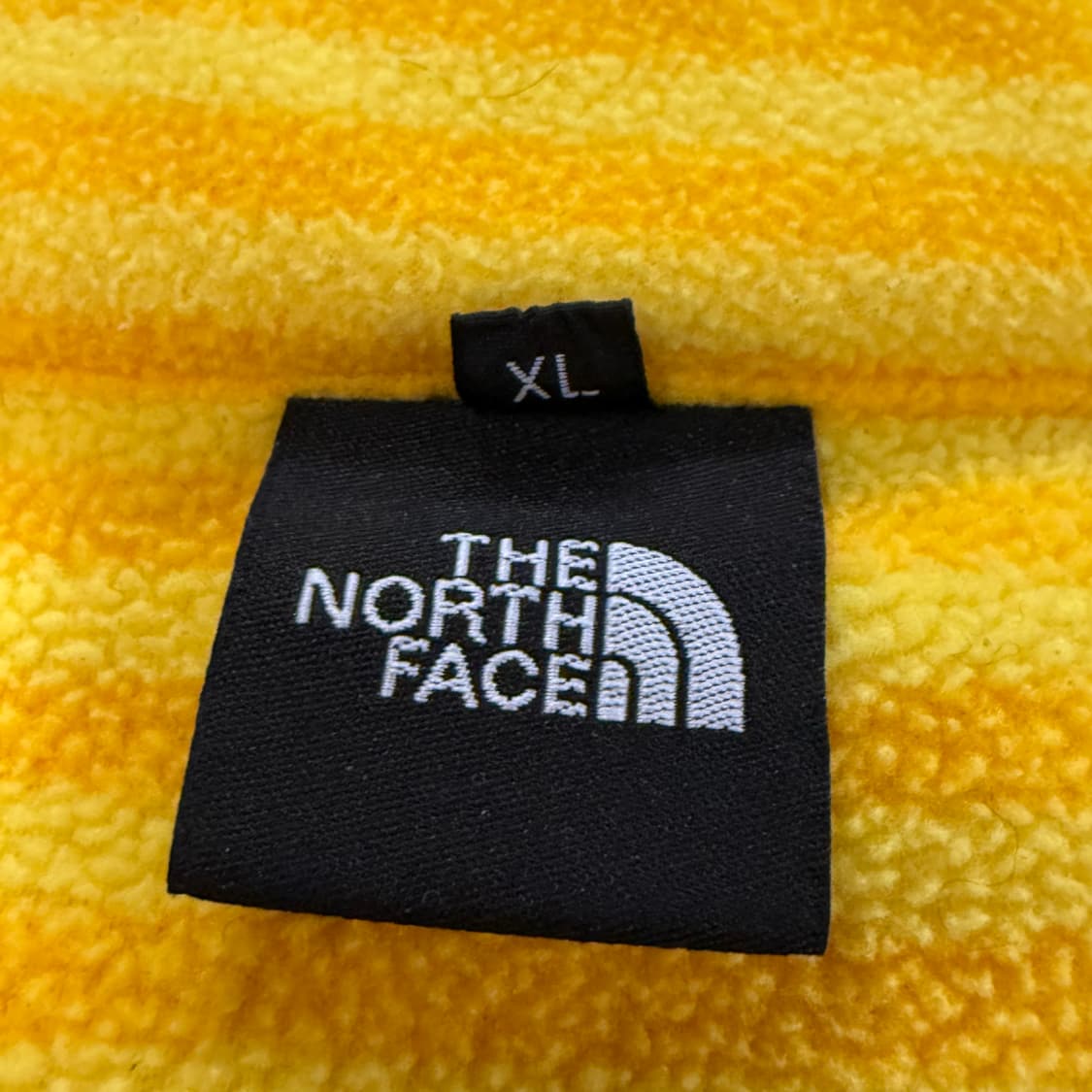 노스페이스 옐로우 스트라이프 후리스 상품이미지5