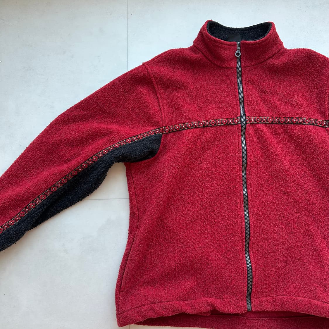 Alf알프 리리집업 아플리케 플리스자켓 상품이미지2