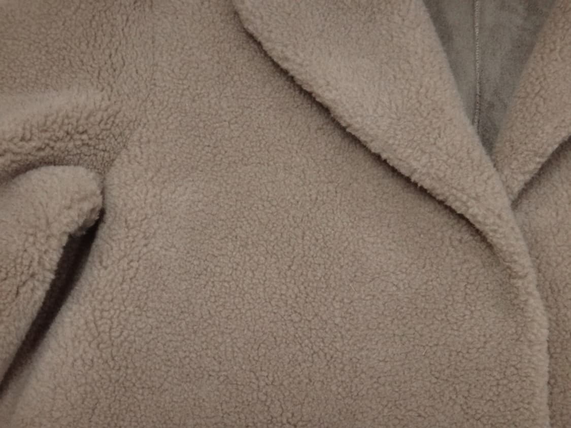 (L/77) 라삐아프 밍크배색 부클 울 코트 상품이미지6