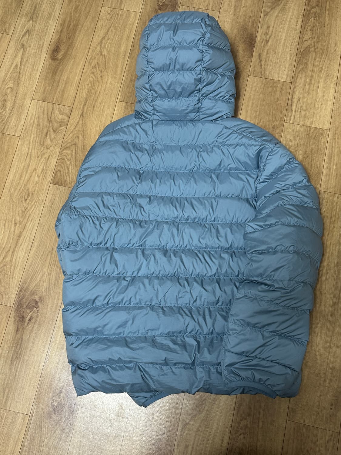 무탠다드 시티레저후디드라이트다운재킷 XL 문블루 상품이미지3