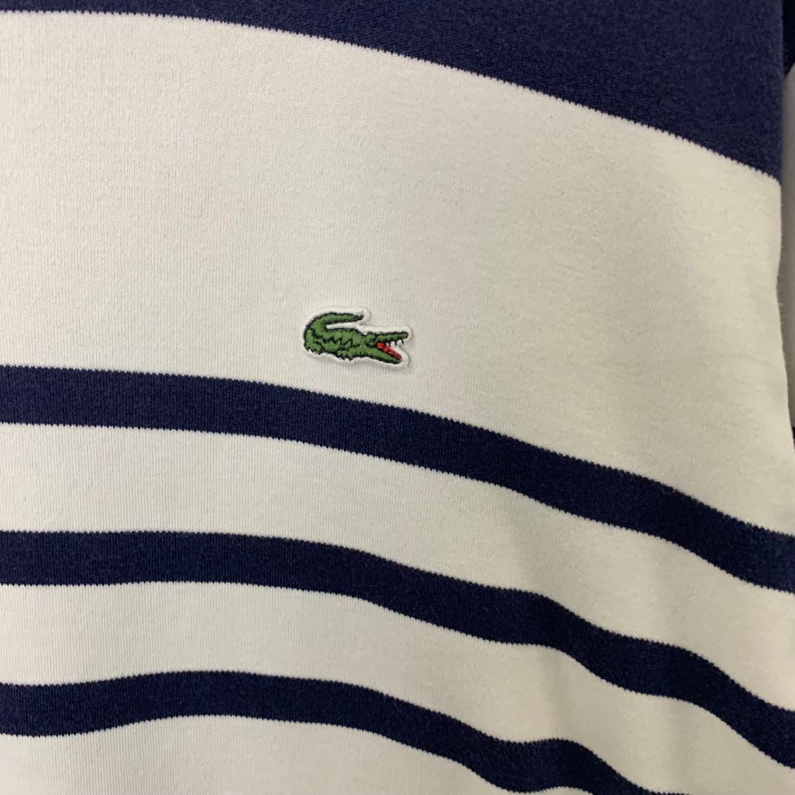라코스테 스트라이프 단가라 롱 슬리브  상품이미지4