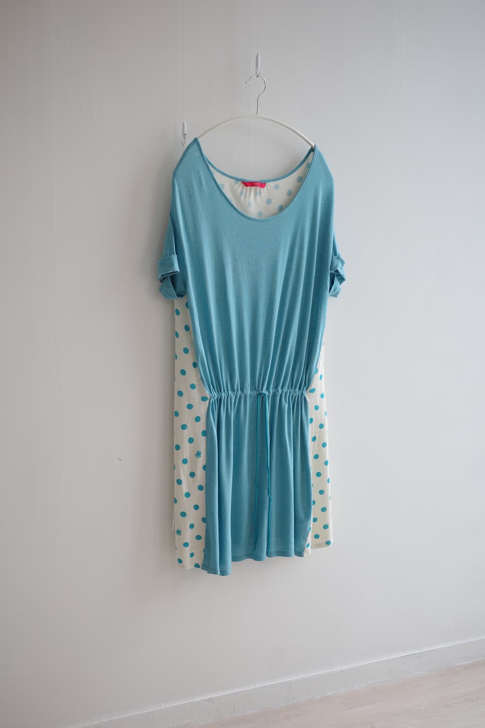 GRANIPH emerald dot drawstring one-piece 상품이미지4
