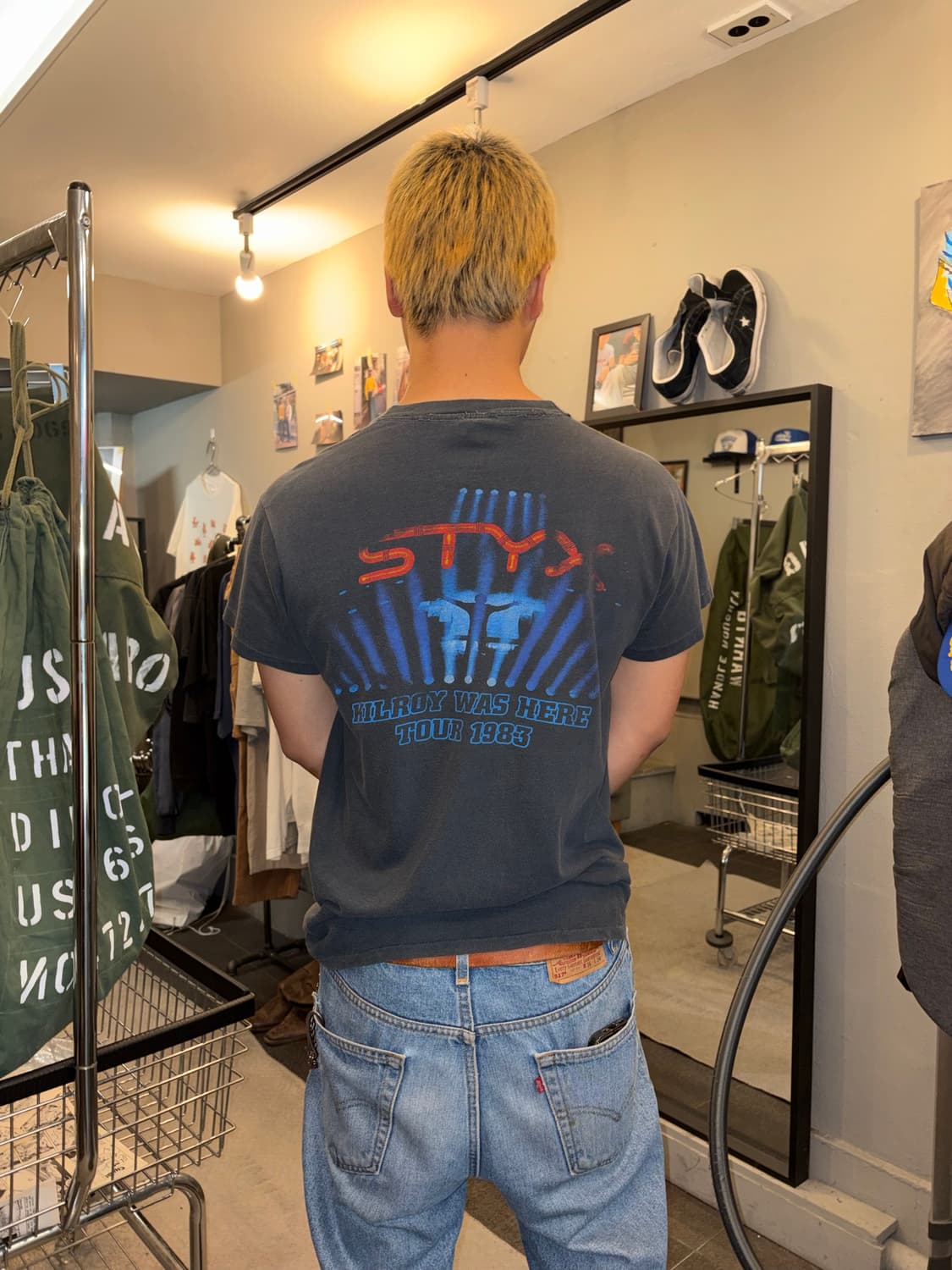 80’s Styx Kilroy Was Here tour single T 상품이미지8