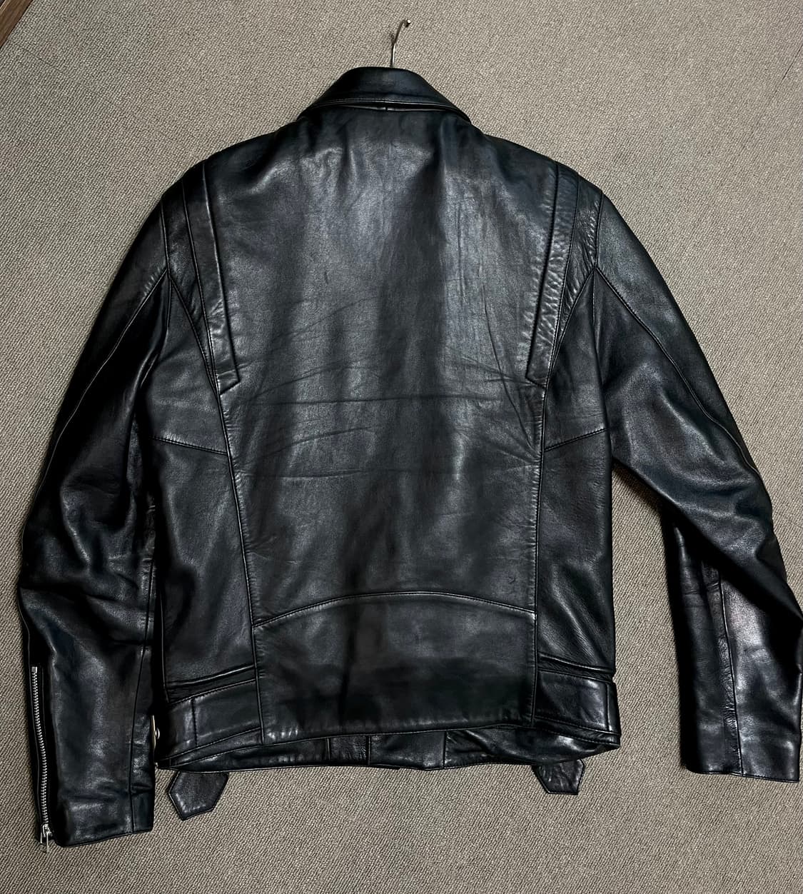 셀렉티즘 양가죽 라이더 자켓 상품이미지2