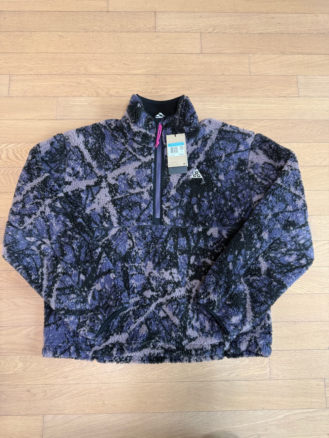 [M] 나이키 acg 캔웰 글레이셔 써마핏 adv 하프 집 탑 아노락 상품이미지1