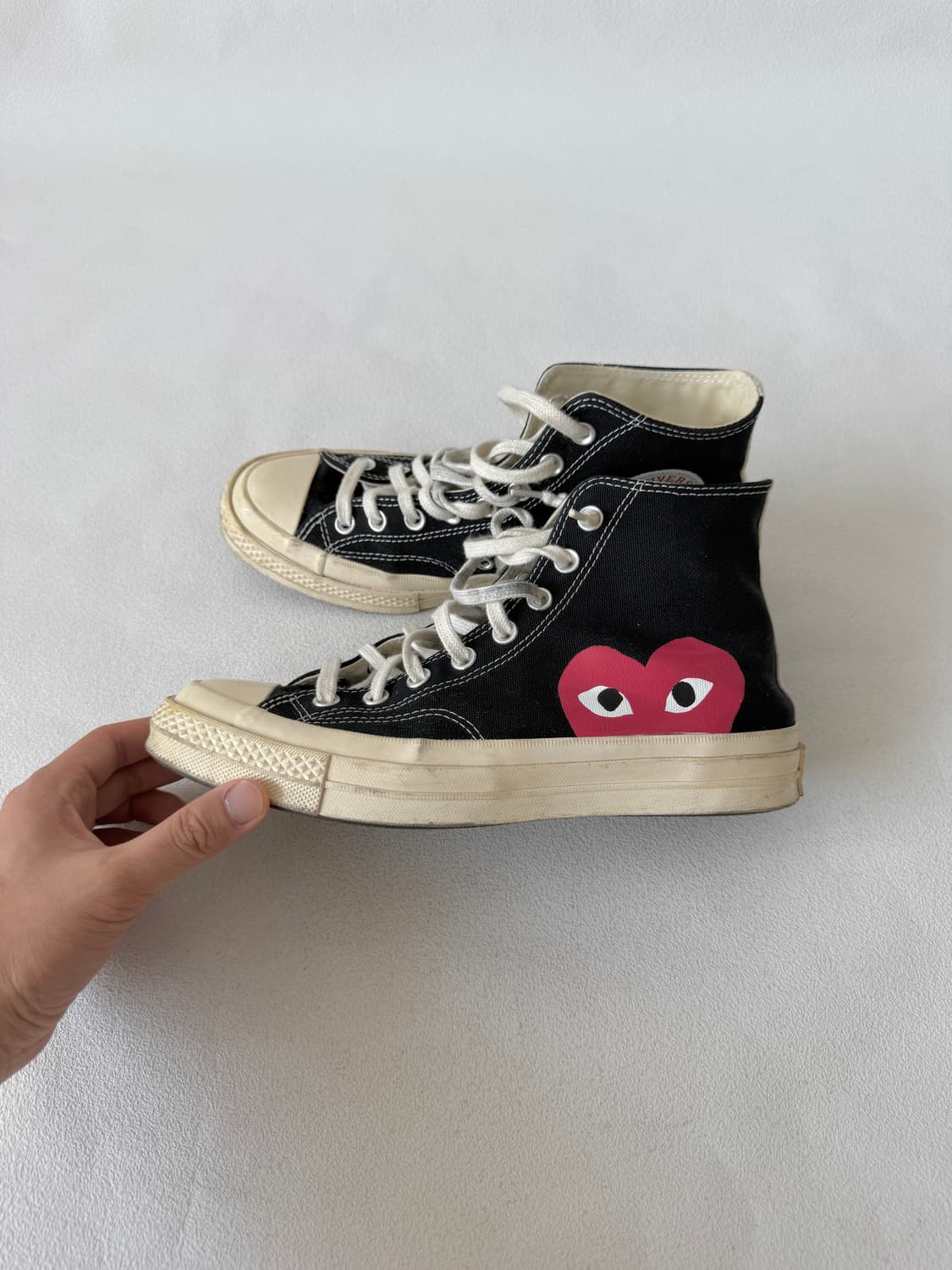 [260]컨버스X꼼데가르송 척테일러 하이 상품이미지1