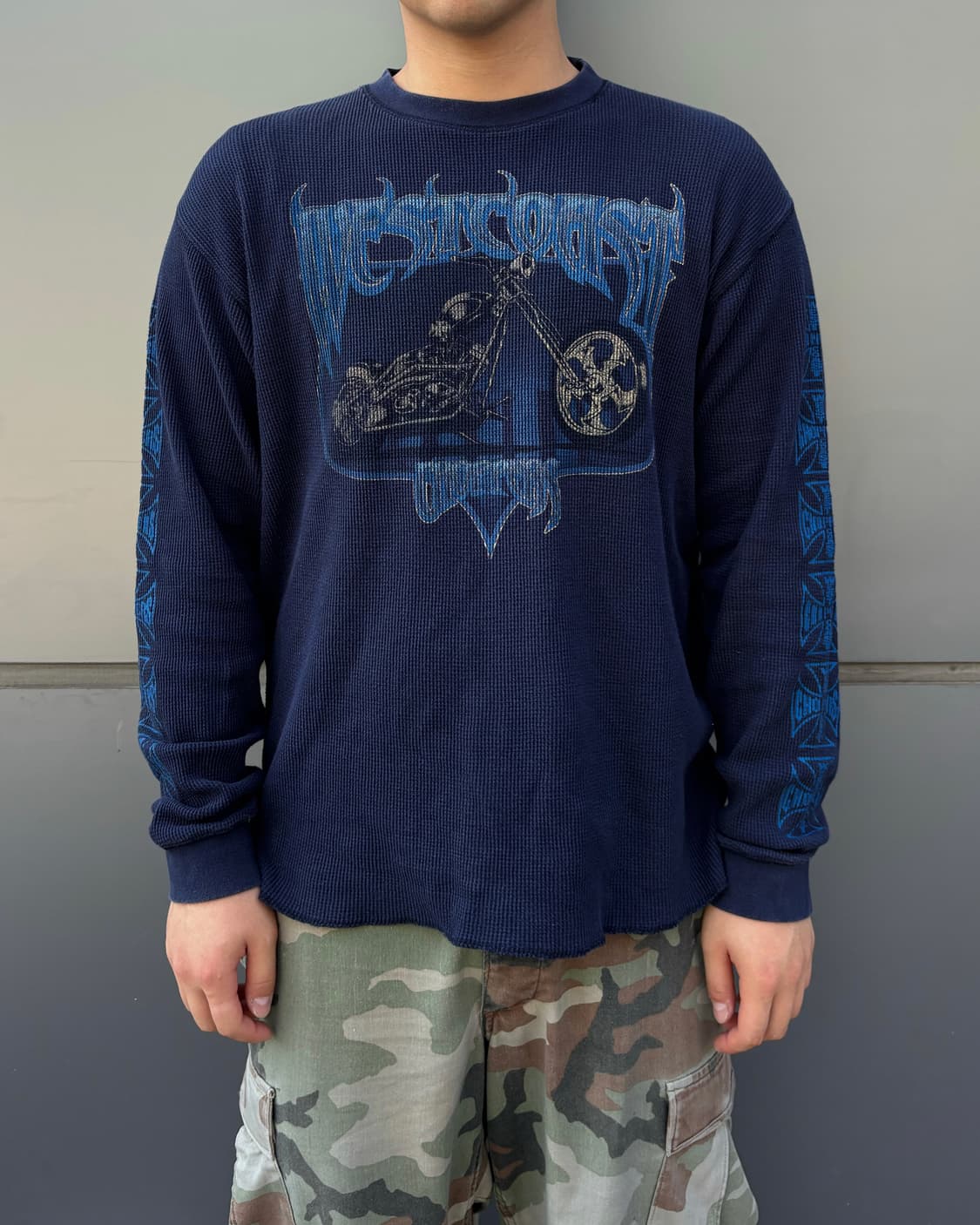 00s west coast choppers 써멀 니트 상품이미지3