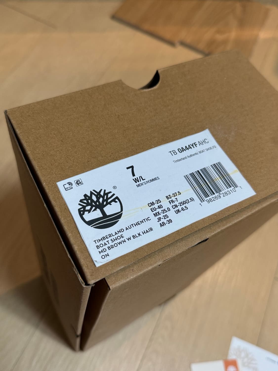 [250] 팀버랜드 x 와코마리아 3아이 어센틱 보트 슈즈 레오파드 상품이미지2