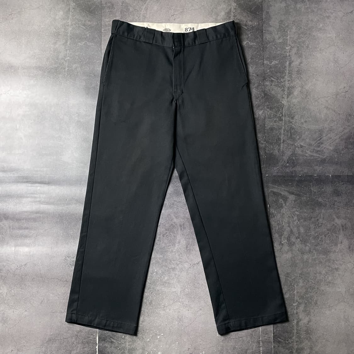 DICKIES 디키즈874 빈티지 블랙 워크 팬츠 A00982 상품이미지1