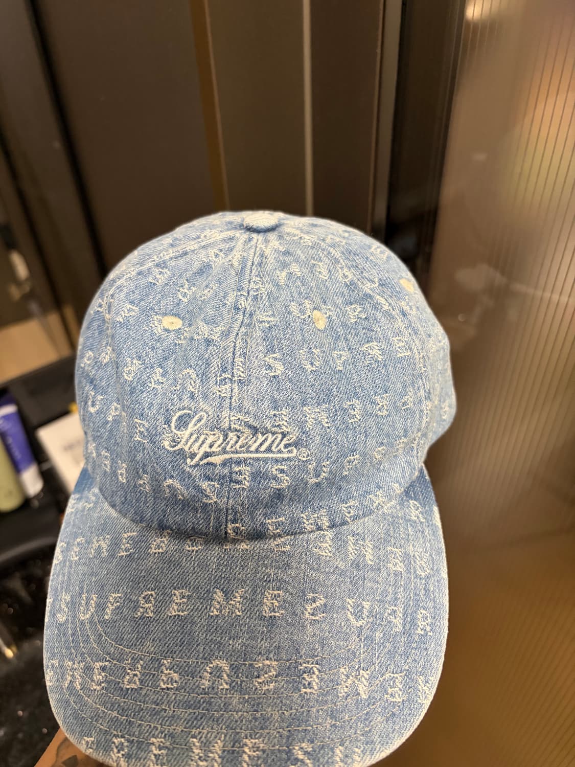 슈프림모자 택제거한 새상품 상품이미지1