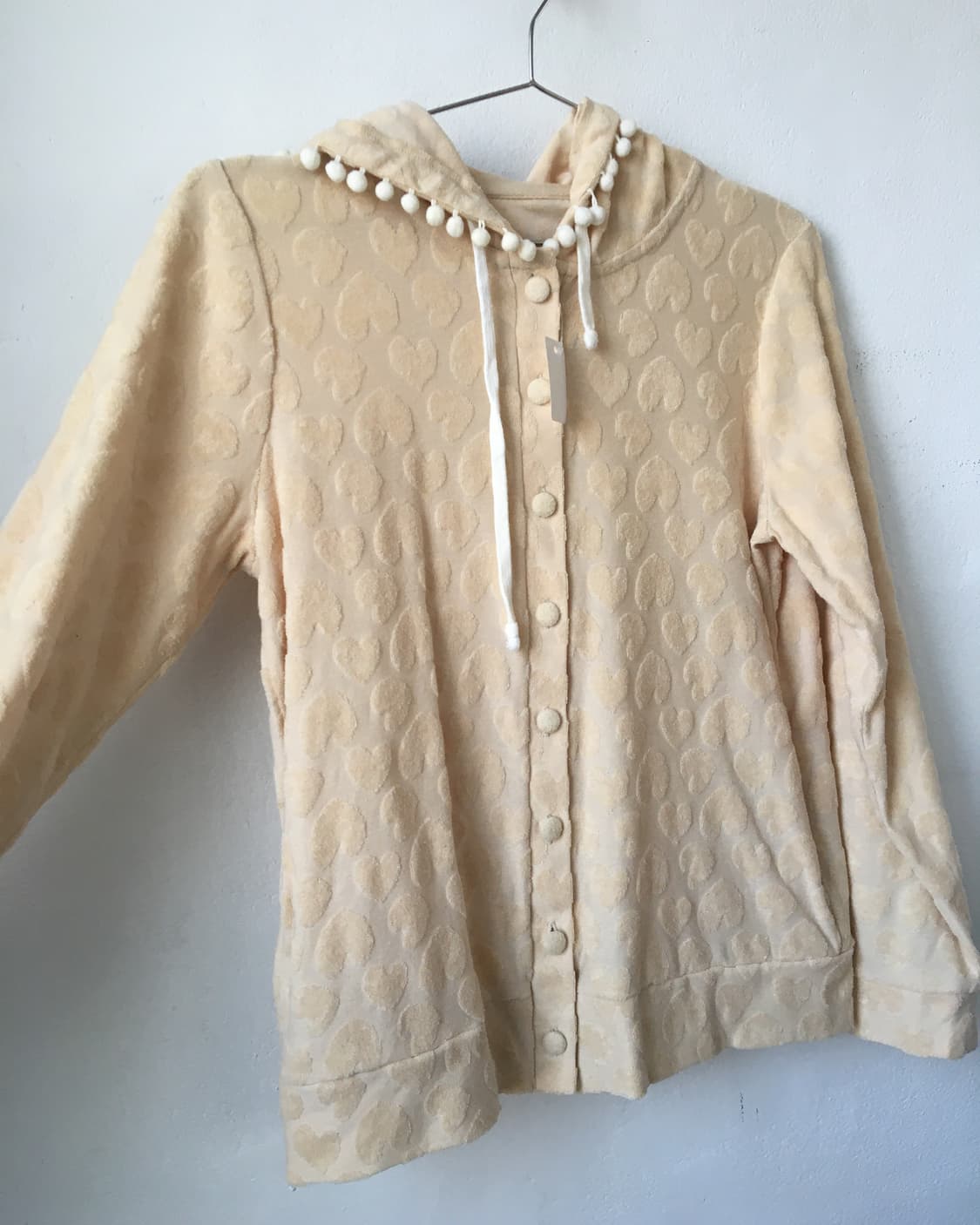 Heart pattern hood jacket 상품이미지4