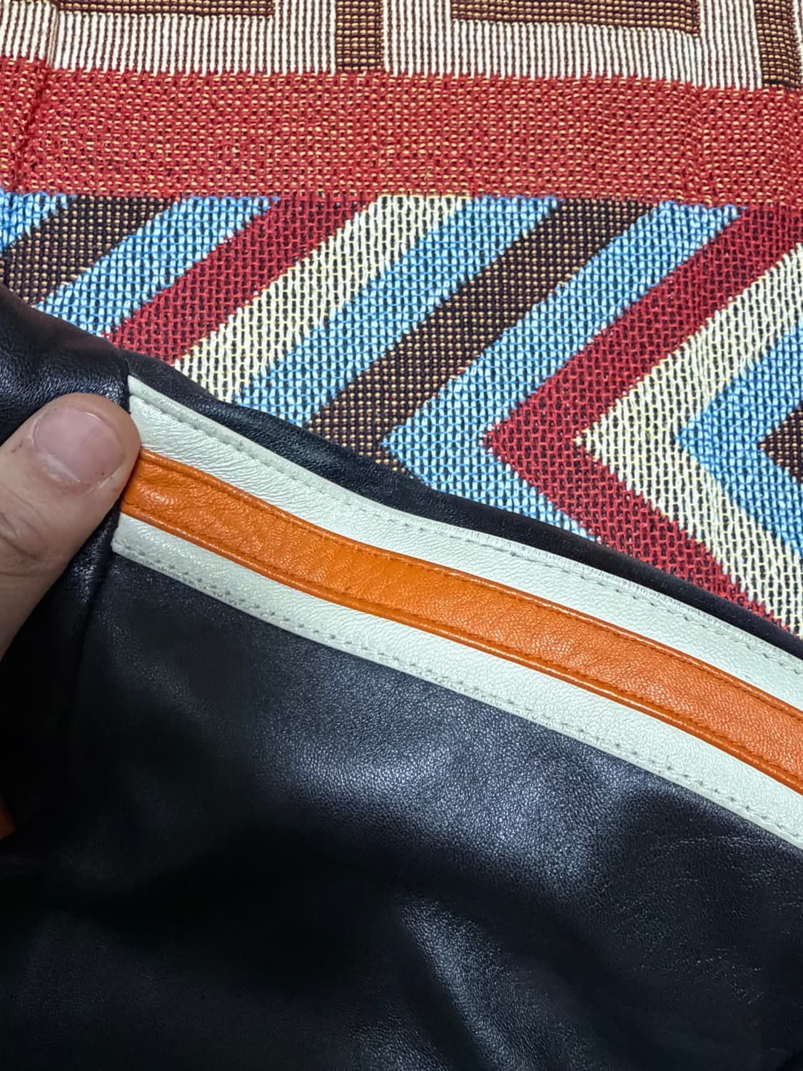 105) 램스킨 양가죽 레이서 가죽자켓 상품이미지5