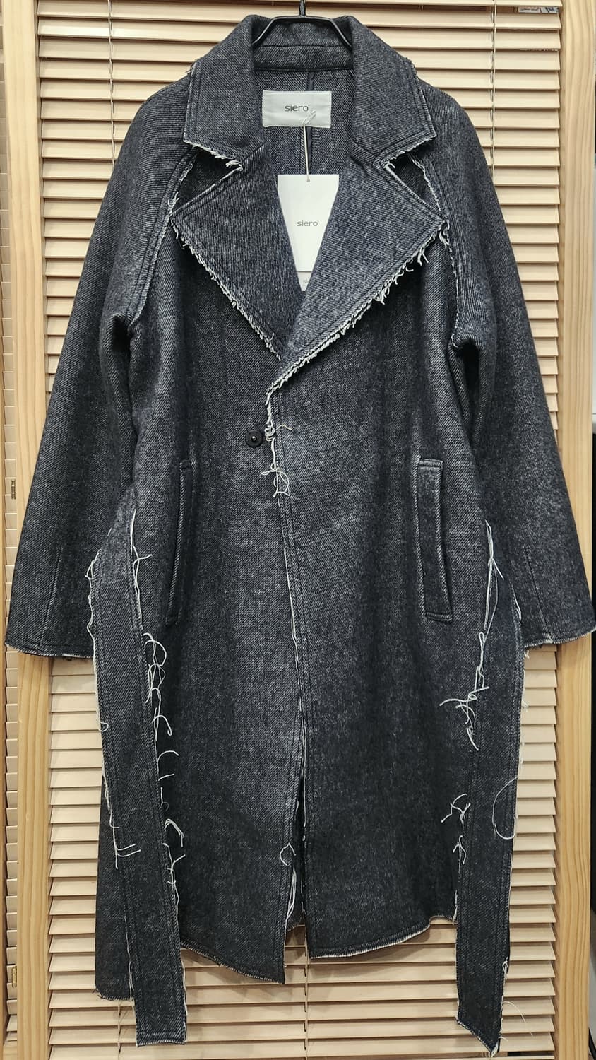 siero 시에로 데끼 컷 울코트 새상품 상품이미지1