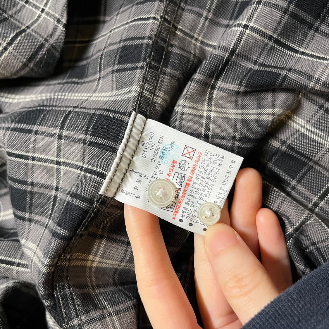 라코스테 체크셔츠 상품이미지8