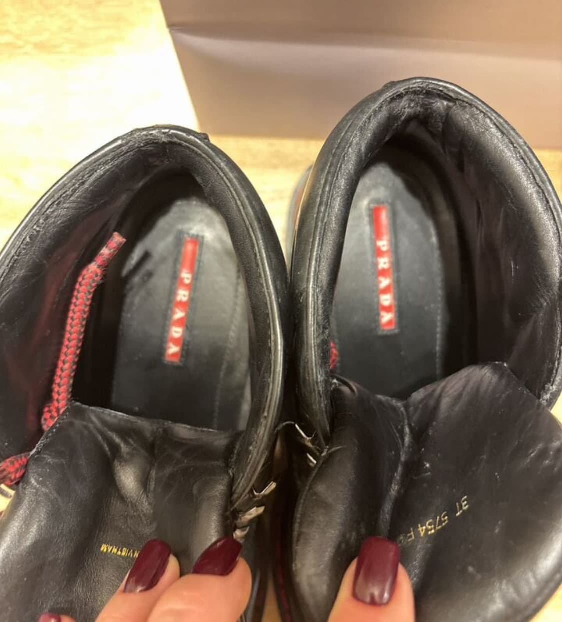 PRADA  프라다 컴뱃부츠(37 사이즈)해외발송 상품이미지7