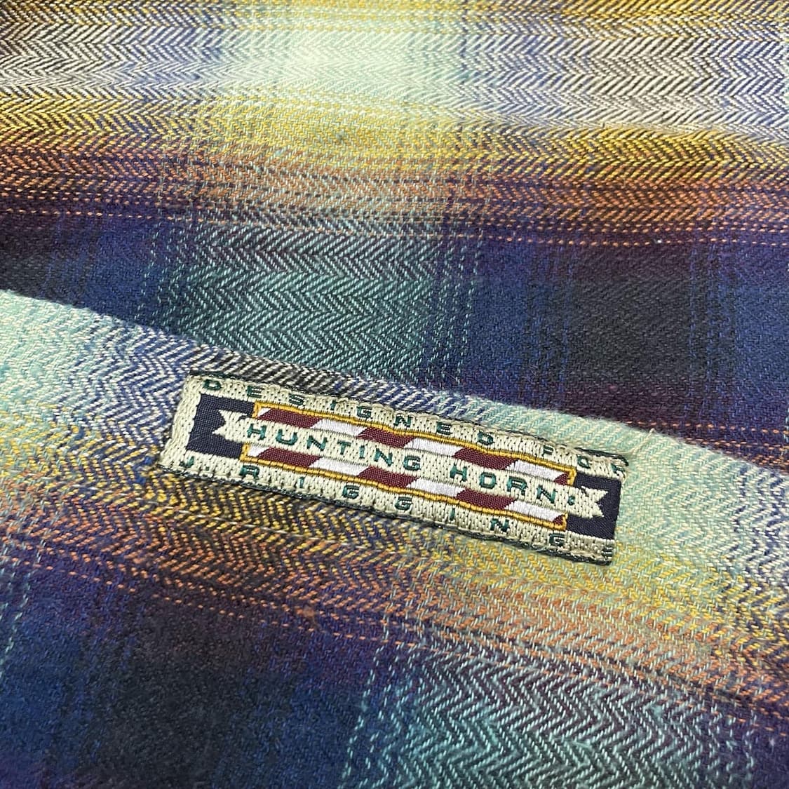 헌팅혼 헤링본 체크셔츠 상품이미지4