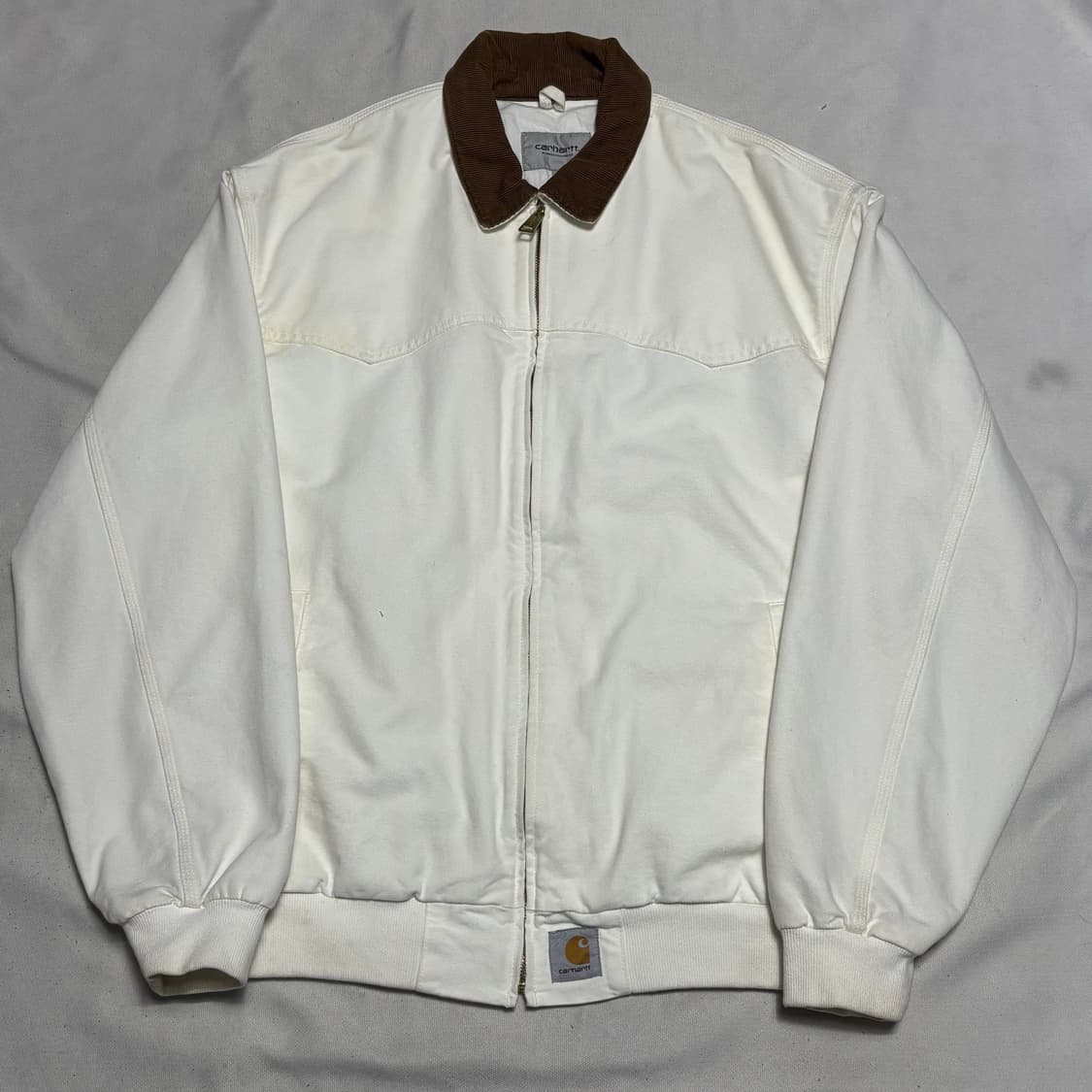 XL 칼하트 WIP 화이트 산타 페 자켓 상품이미지2