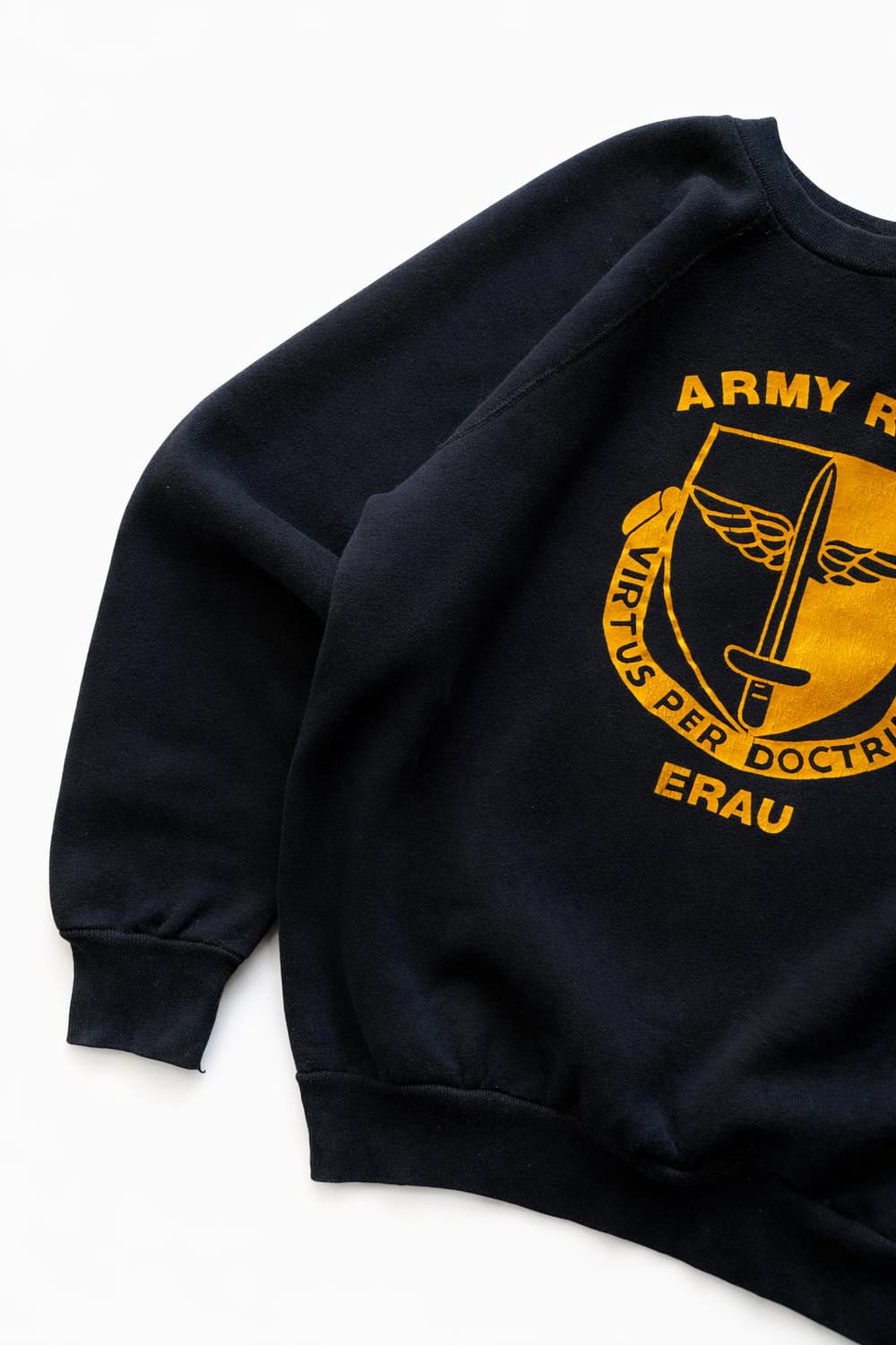 70's U.S. ARMY ROTC 스웻셔츠 L 상품이미지4