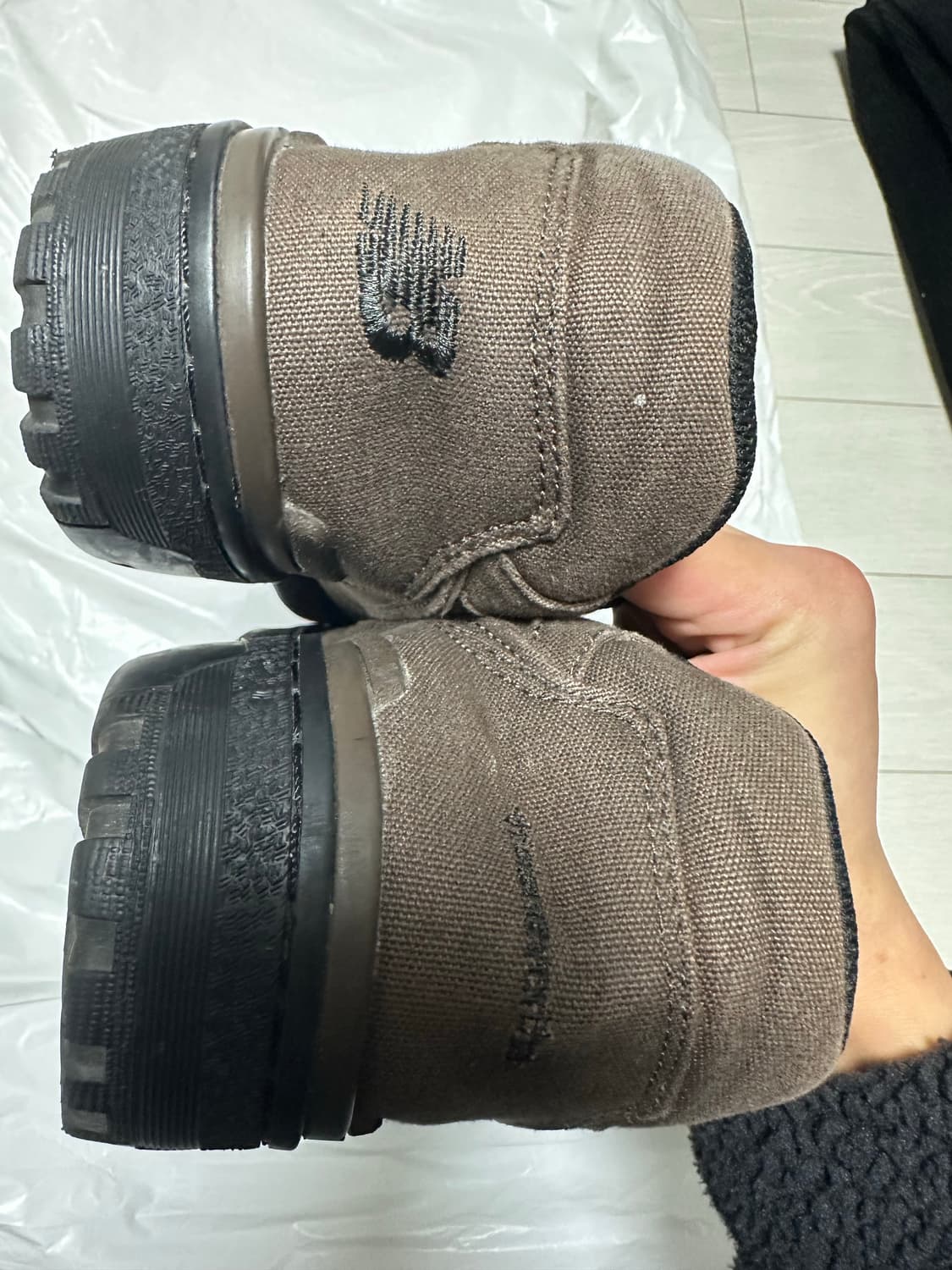 디스이즈네버댓X뉴발란스 550 브라운 270 상품이미지4