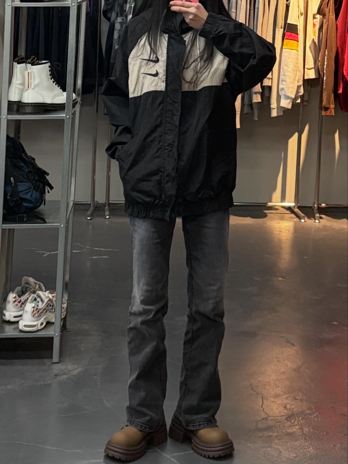 나이키 더블스우시후디바람막이 A3292 상품이미지1