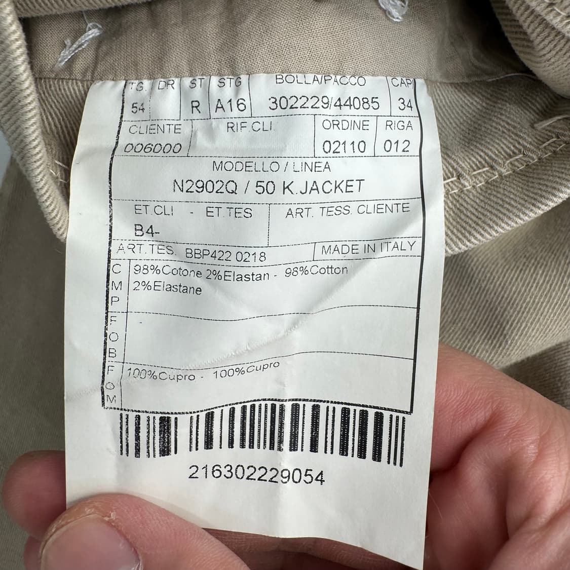 볼리올리 자켓 상품이미지7