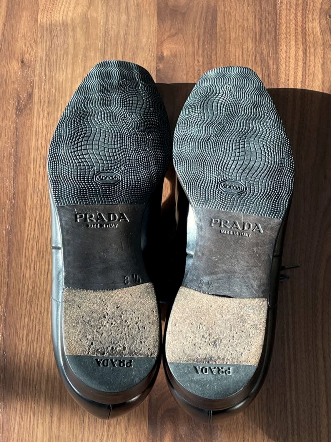 프라다 00s 아카이브 Perforated 더비슈즈 y2k 상품이미지6