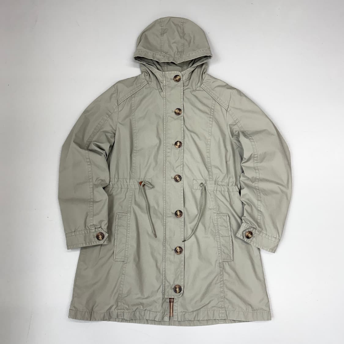 엘엘빈 후드 롱 코트 자켓 상품이미지2