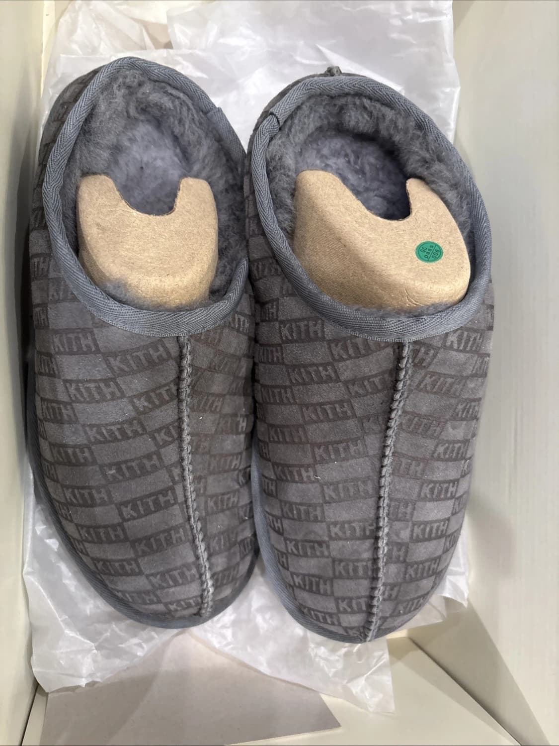 키스 모노그램 시어링 슬리퍼 상품이미지2